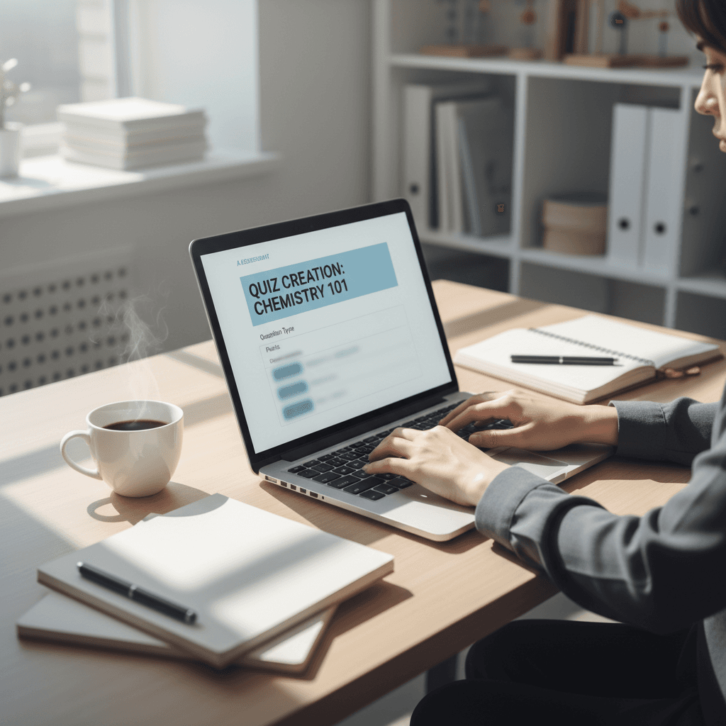 Teacher earning income from home with flexibility